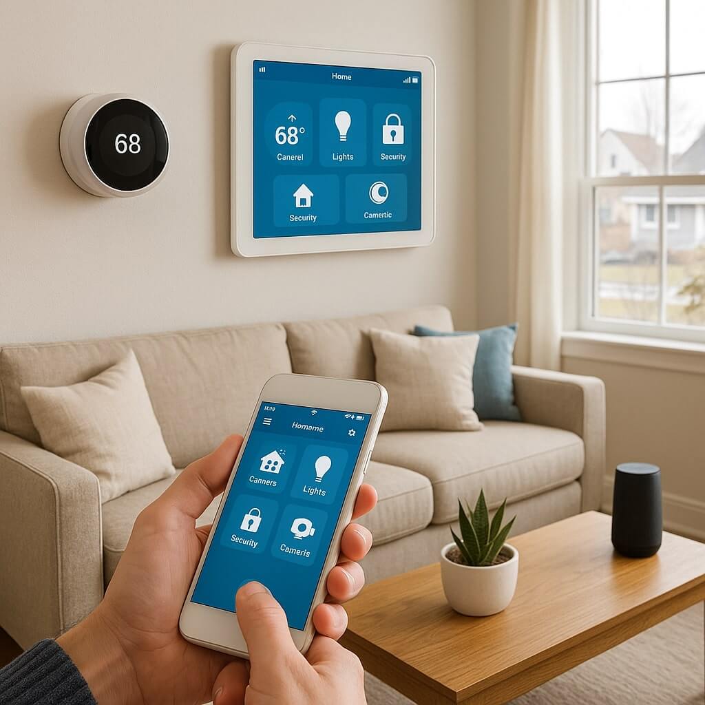 Smart Home Solutions in New England: Modern Living for Every Season