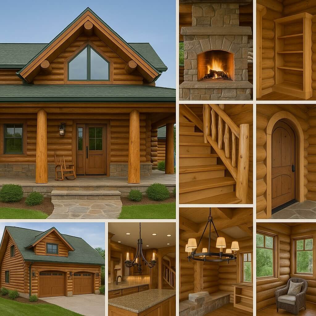 10 Stunning Additions for Log Homes