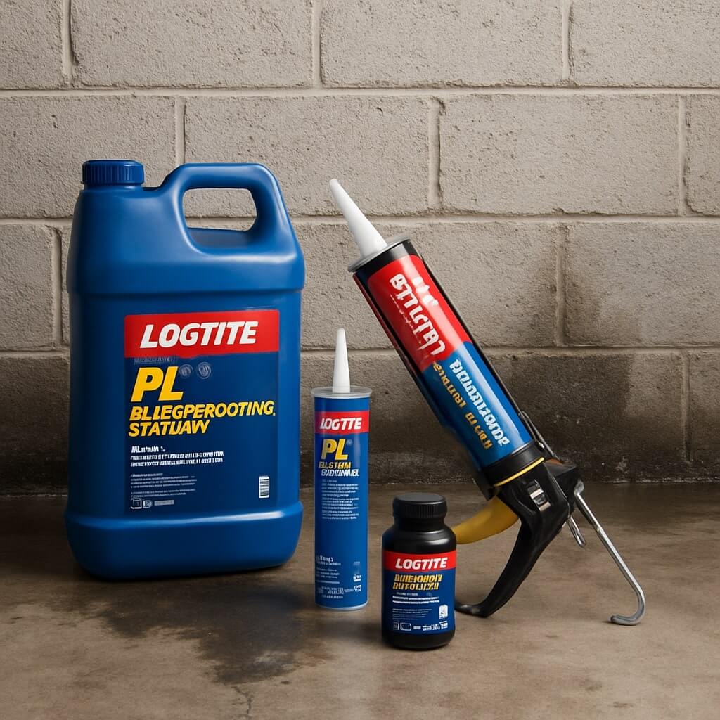 Loctite Products for Effective Basement Waterproofing