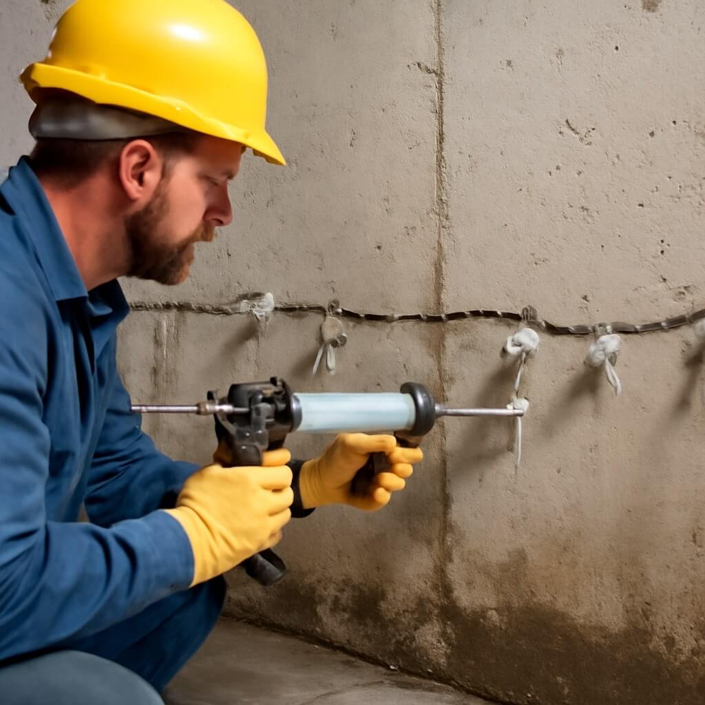 How to Use Injection Methods for Basement Waterproofing?